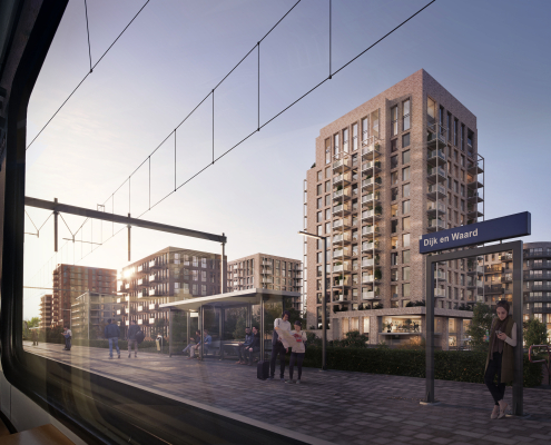 Impressie Stationskwartier